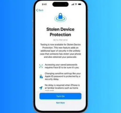 新建苹果授权维修店分享被盗设备保护功能开启方法 