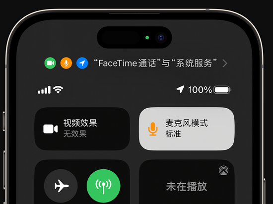 新建苹果授权维修网点分享iPhone在通话时让你的声音更清晰 