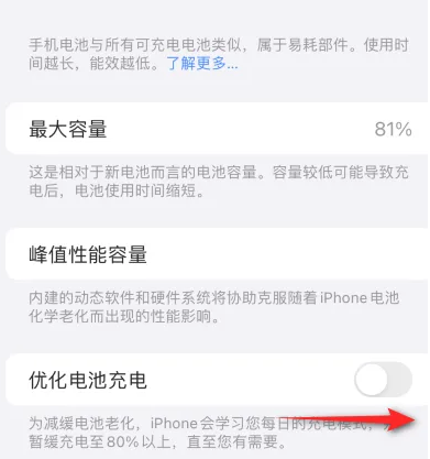 新建苹果15维修分享iPhone15充电到80%就充不进电了怎么办 