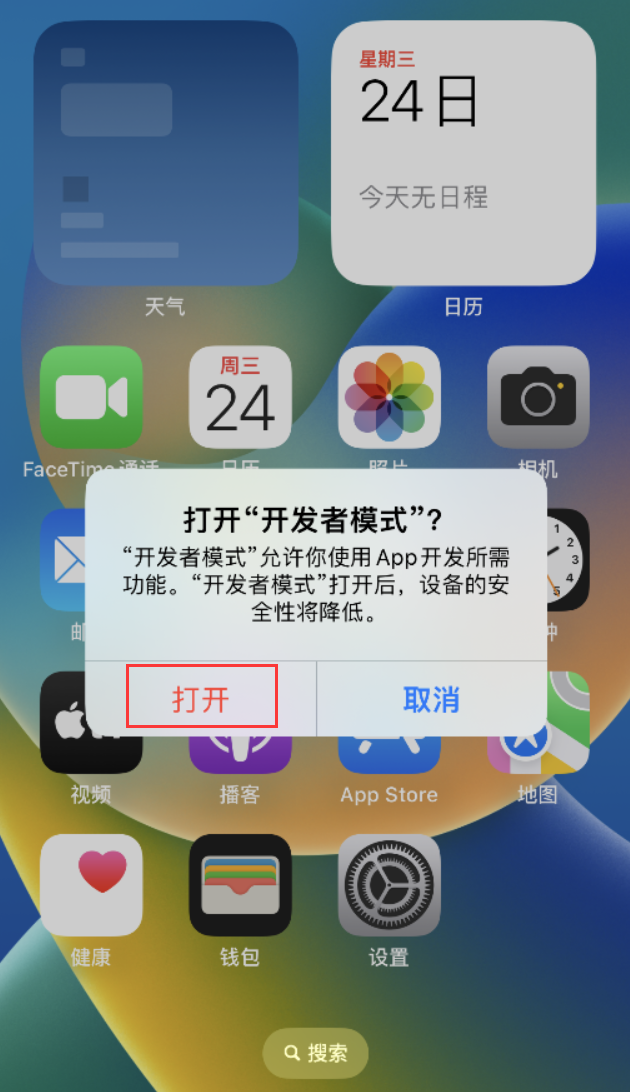 新建苹果手机维修分享如何打开开发者模式 