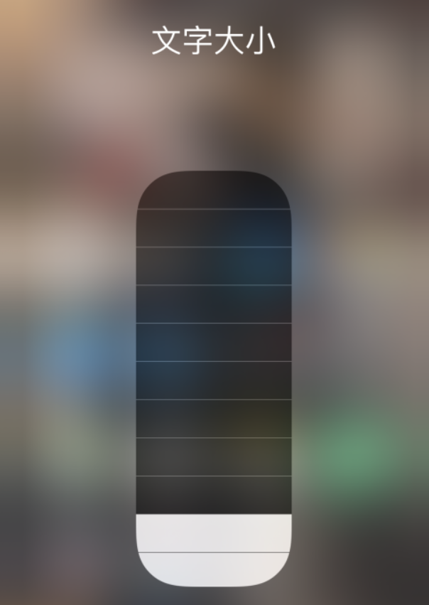 新建苹果手机维修分享小技巧：在 iPhone 控制中心快速调节字体大小 