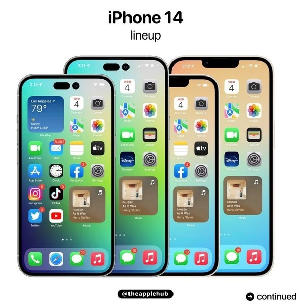 新建苹果14维修分享iPhone 14全家福 