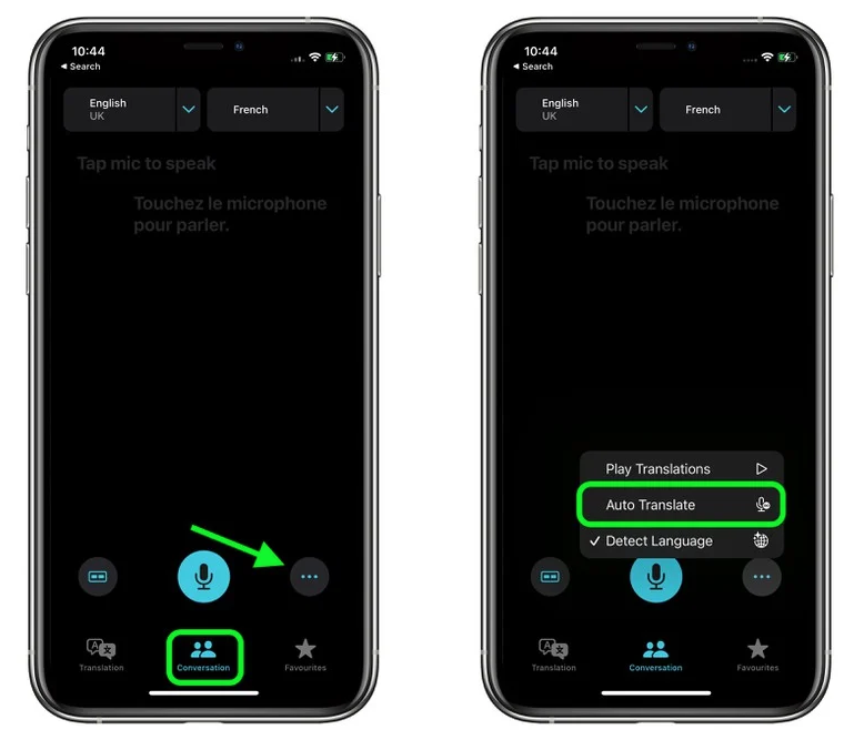 新建苹果手机维修分享iOS 15 “翻译” App 新改进 